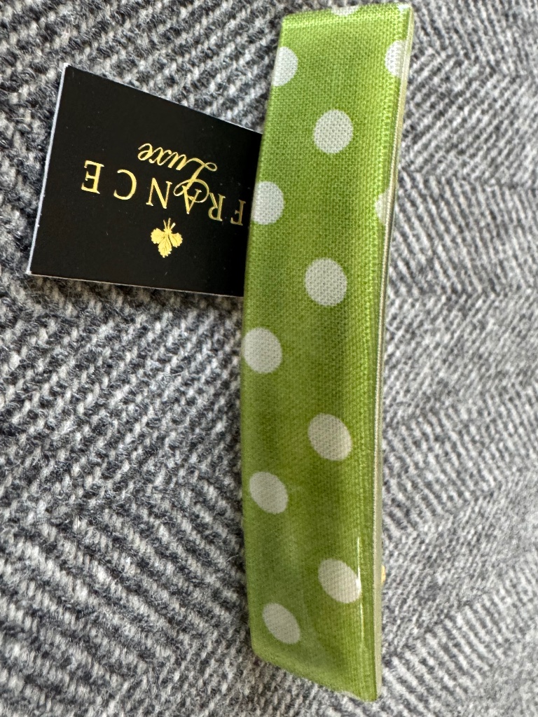 Nwt, France Luxe Rectangle Barrette With The Best French Clip — image 3 of 5